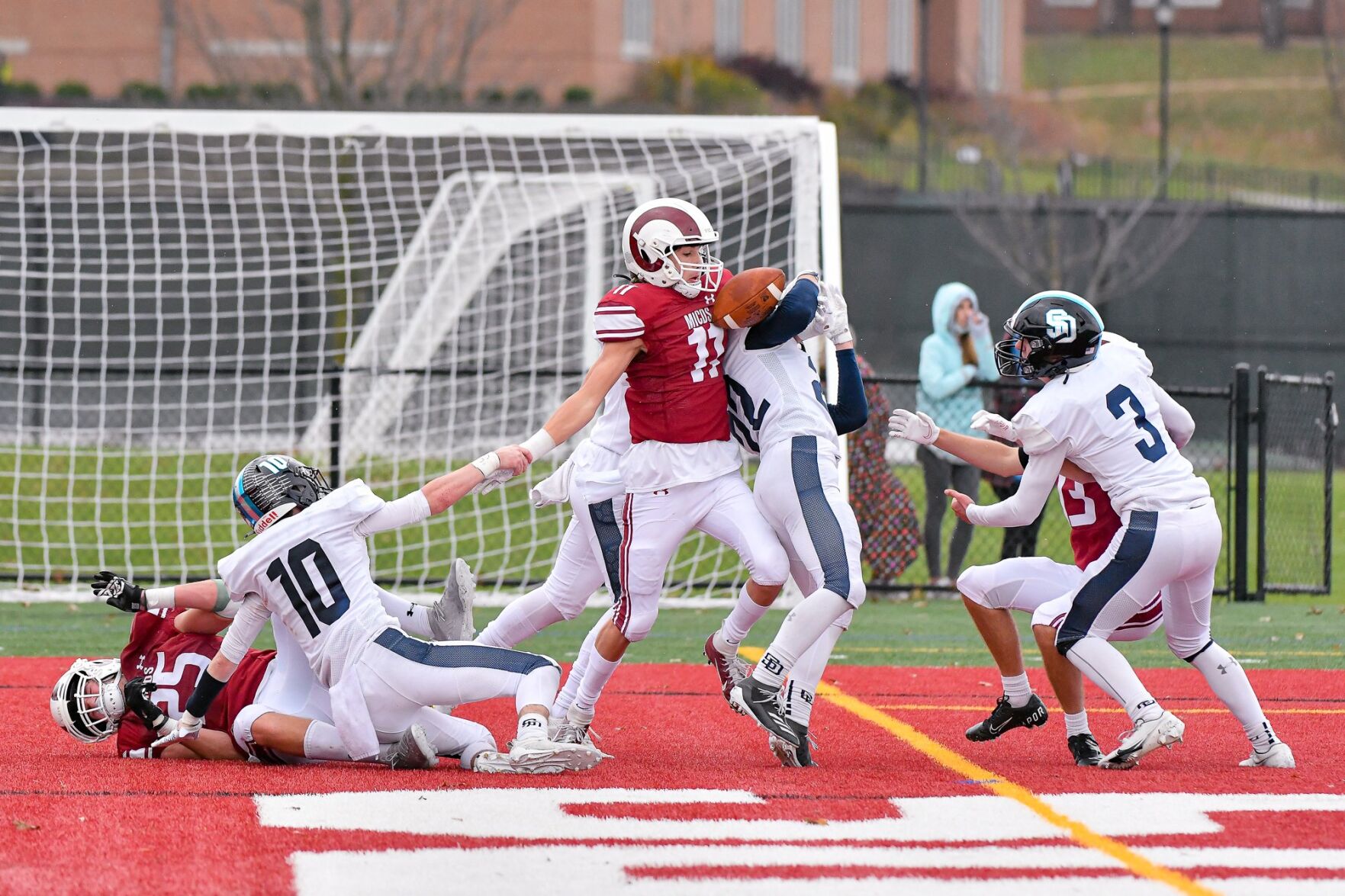 11/14/2020 - Football - C4 D3 championship - St. Dominic at MICDS